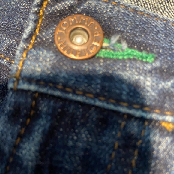 Tommy Hilfiger 1985 Freedom Jeans Mens Blue Denim Straight Leg 34x34 - 521109 - Picture 6 of 12